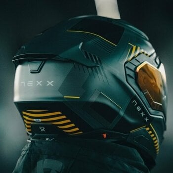 Helm Nexx X.WST3 Fluence Black/Silver MT 2XL Helm - 24