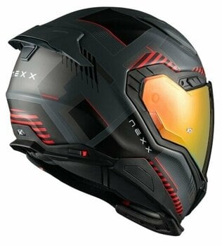 Helm Nexx X.WST3 Fluence Grey/Red MT L Helm - 5