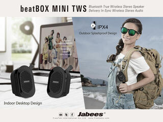 Přenosný reproduktor Jabees beatBOX MINI Přenosný reproduktor Black - 7