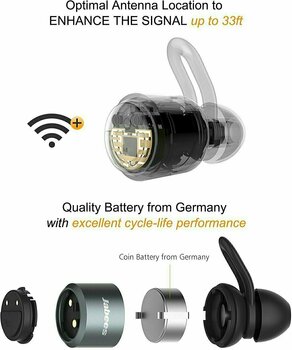 True Wireless In-ear Jabees BTwins Schwarz - 7