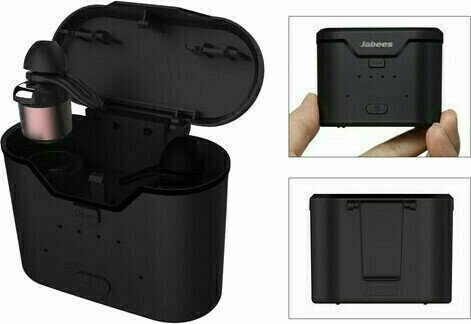 Wireless In-ear headphones Jabees BTwins Rose Gold - 3