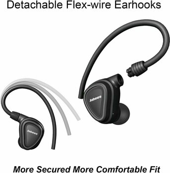True Wireless In-ear Jabees Shield Negru - 2