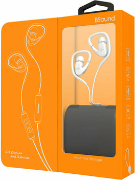 Bezprzewodowe słuchawki do uszu Loop Jabees BSound White - 2