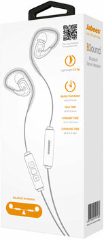 Bezprzewodowe słuchawki do uszu Loop Jabees BSound White - 4