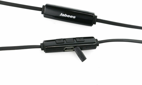Bezprzewodowe słuchawki douszne Jabees MAGNET Czarny - 5