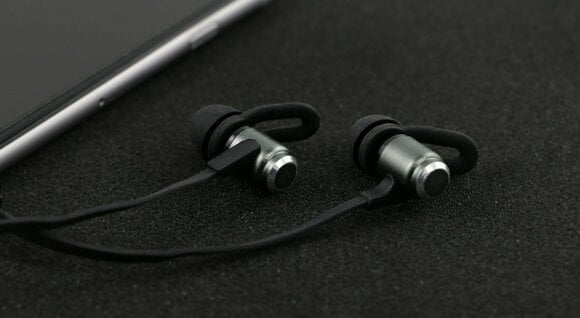 Wireless In-ear headphones Jabees MAGNET Black - 10