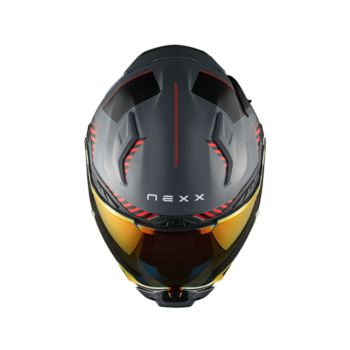 Helm Nexx X.WST3 Fluence Blue/Red 2XL Helm - 10