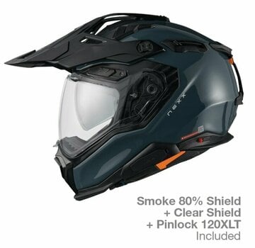Helmet Nexx X.WED3 Wild Pro Wild Blue L Helmet - 2