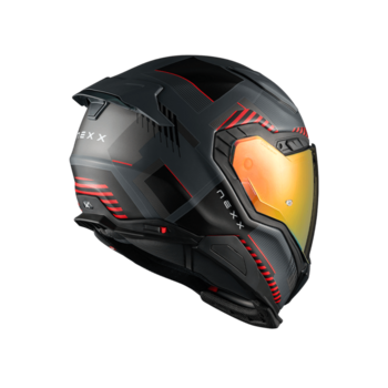 Helm Nexx X.WST3 Fluence Blue/Red XL Helm - 8