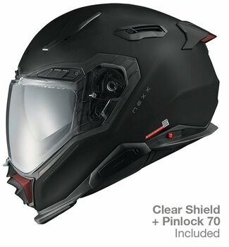 Helm Nexx X.WST3 Plain Black MT 2XL Helm - 2