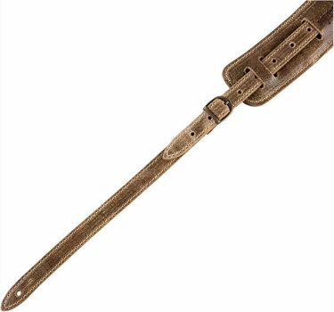 Tracolla Pelle Fender Vintage-Style Distressed Leather Strap Brown - 4
