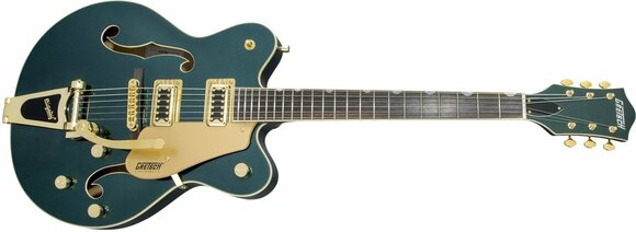 Halvakustisk guitar Gretsch G5422TG Electromatic Double-cut Hollow Body with Bigsby Cadillac Green - 4
