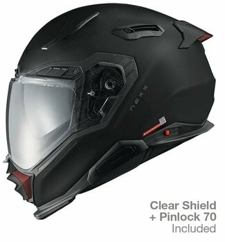 Helm Nexx X.WST3 Plain Black MT XL Helm - 2