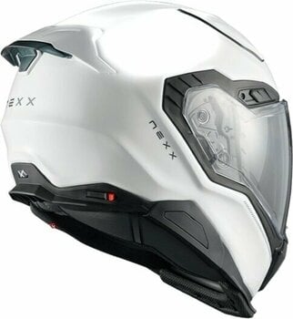 Helm Nexx X.WST3 Plain White Pearl XL Helm - 4