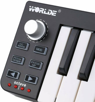 MIDI toetsenbord Worlde EASYKEY - 3