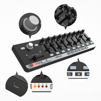 MIDI контролер Worlde EASYCONTROL-9 - 3