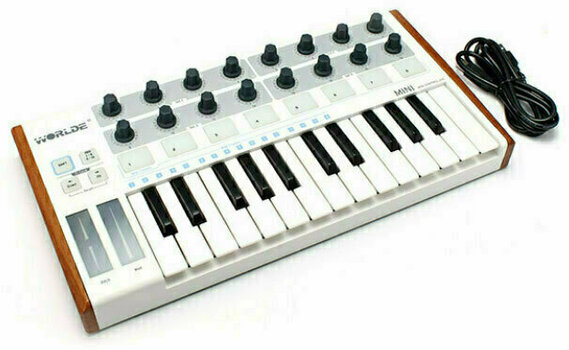 MIDI toetsenbord Worlde MINI - 3