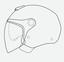 Jethelm Nexx Y.10 Plain White M Jethelm - 6