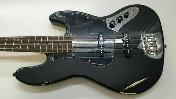 E-Bass Fender Squier Affinity Series Jazz Bass LRL BPG Charcoal Frost Metallic (Beschädigt) - 2