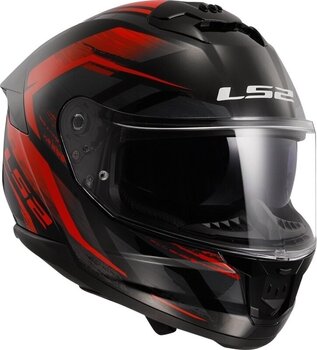 Casco LS2 FF808 Stream II Fury Black/Red 3XL Casco - 6