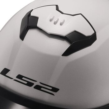 Helmet LS2 FF808 Stream II Fury Black/Red XS Helmet - 13