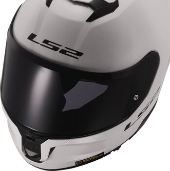 Helmet LS2 FF808 Stream II Solid Matt Black S Helmet - 7