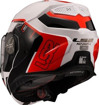 Helm LS2 FF901 Advant X Metryk White/Red 3XL Helm - 2