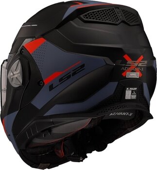 Helmet LS2 FF901 Advant X Oblivion Matt Black/Blue XS Helmet - 2