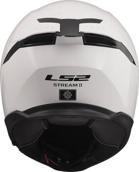 Hjälm LS2 FF808 Stream II Solid White XS Hjälm - 4