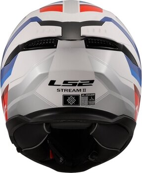 Helm LS2 FF808 Stream II Vintage White/Blue/Red 3XL Helm - 3