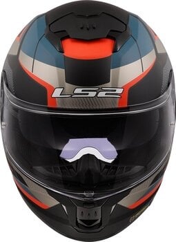 Helmet LS2 FF808 Stream II Road Matt Black/Blue XL Helmet - 6