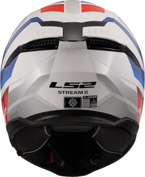 Helmet LS2 FF808 Stream II Vintage White/Blue/Red L Helmet - 3