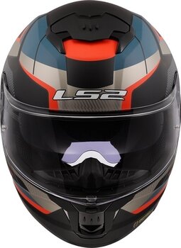 Helm LS2 FF808 Stream II Road Matt Black/Blue XS Helm - 6