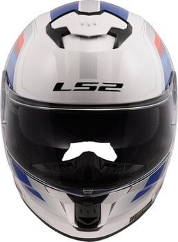 Helm LS2 FF808 Stream II Vintage White/Blue/Red M Helm - 7