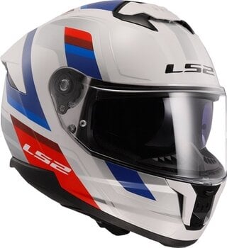 Kask LS2 FF808 Stream II Vintage White/Blue/Red XL Kask - 6