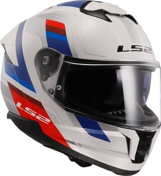 Casco LS2 FF808 Stream II Vintage White/Blue/Red XS Casco - 6