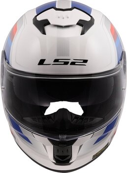 Helm LS2 FF808 Stream II Vintage White/Blue/Red XS Helm - 7