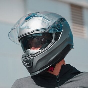 Helmet Nexx Y.100 B-Side Black/Grey MT 2XL Helmet - 13