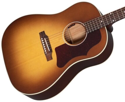 Dreadnought elektro-akoestische gitaar Gibson J-45 Faded 50's Faded Sunburst - 4