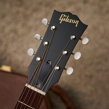 Guitare Dreadnought acoustique-électrique Gibson J-45 Faded 50's Faded Sunburst - 9