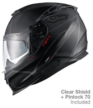 Helmet Nexx Y.100 B-Side Black/Grey MT XS Helmet - 2