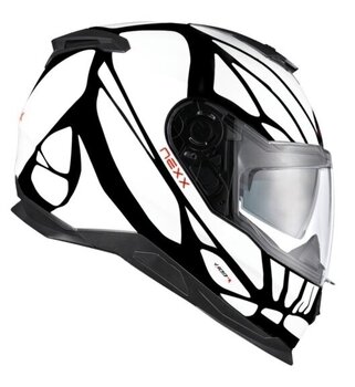 Helmet Nexx Y.100 B-Side Black/Grey MT XS Helmet - 4