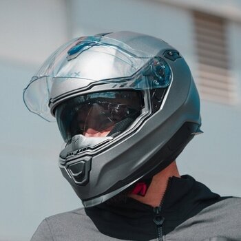 Helm Nexx Y.100 B-Side Black/Grey MT XS Helm - 13