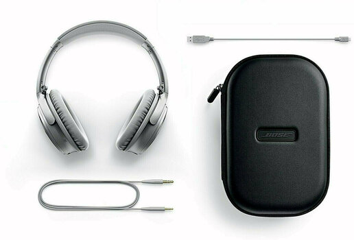 Wireless On-ear headphones Bose QuietComfort 35 II Silver - 2