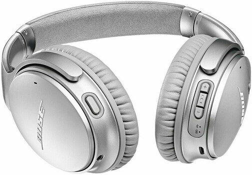 Drahtlose On-Ear-Kopfhörer Bose QuietComfort 35 II Silver - 4
