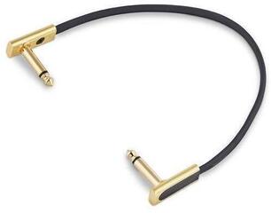 Patchkabel RockBoard Flat Patch Cable Gold 20 cm Vinklad-vinklad Patchkabel - 1