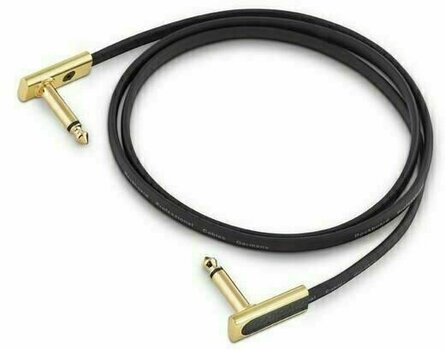 Adapter/Patch-kabel RockBoard Flat Patch Cable Gold Guld 100 cm Vinklet - Vinklet - 2