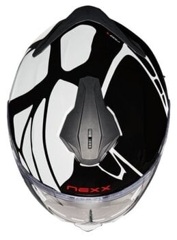 Helm Nexx Y.100 B-Side Black/White 2XL Helm - 6