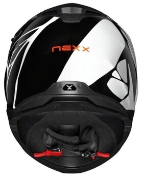 Helmet Nexx Y.100 B-Side Black/White XL Helmet - 5