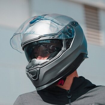 Helmet Nexx Y.100 B-Side Black/White XL Helmet - 13